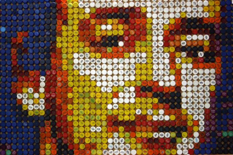 Muestra de “Murales con Tapitas”