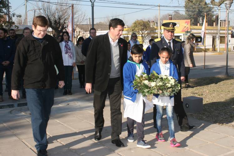 ACTO POR EL 168° ANIVERSARIO DEL PASO A LA INMORTALIDAD DEL GENERAL SAN MARTÍN