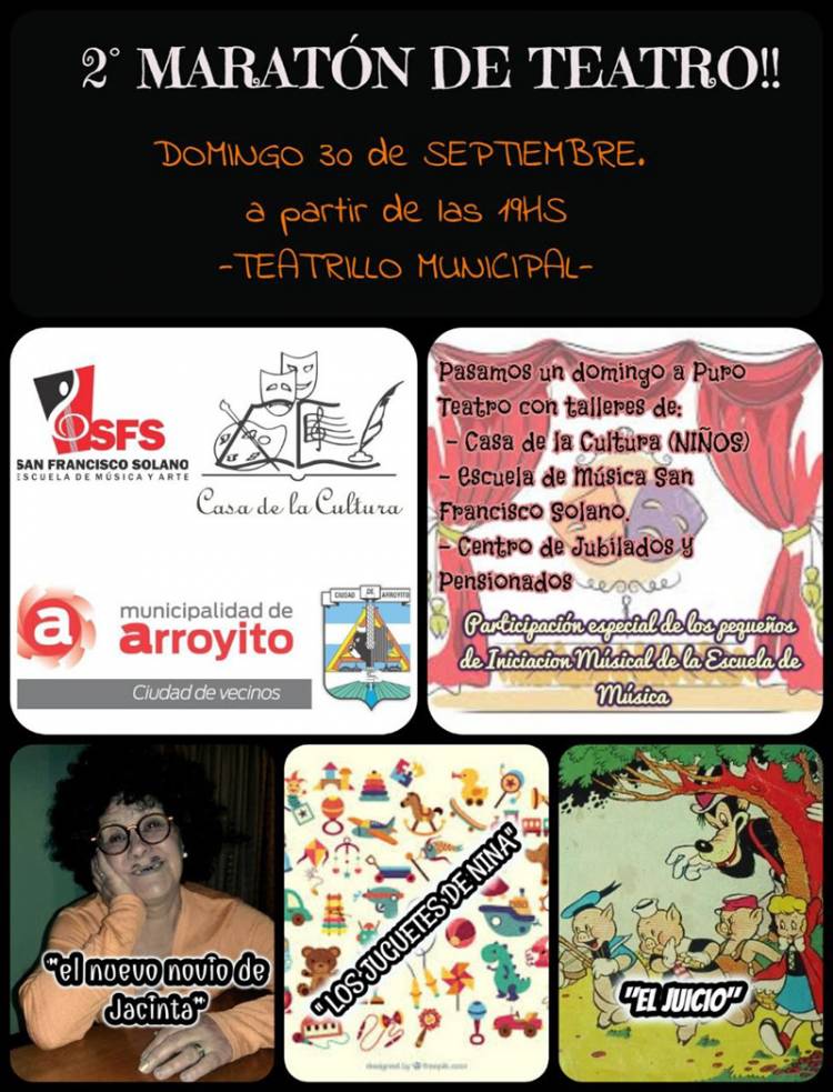 Segundo Maratón de Teatro