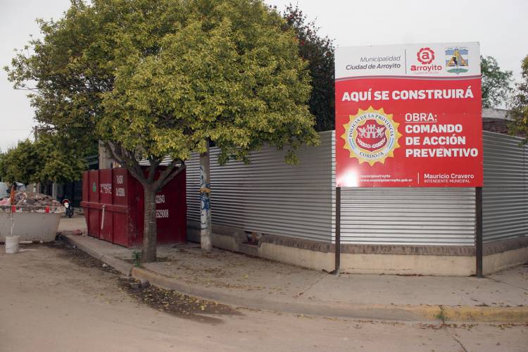 Avanza la obra del Comando de Acción Preventivo (CAP)