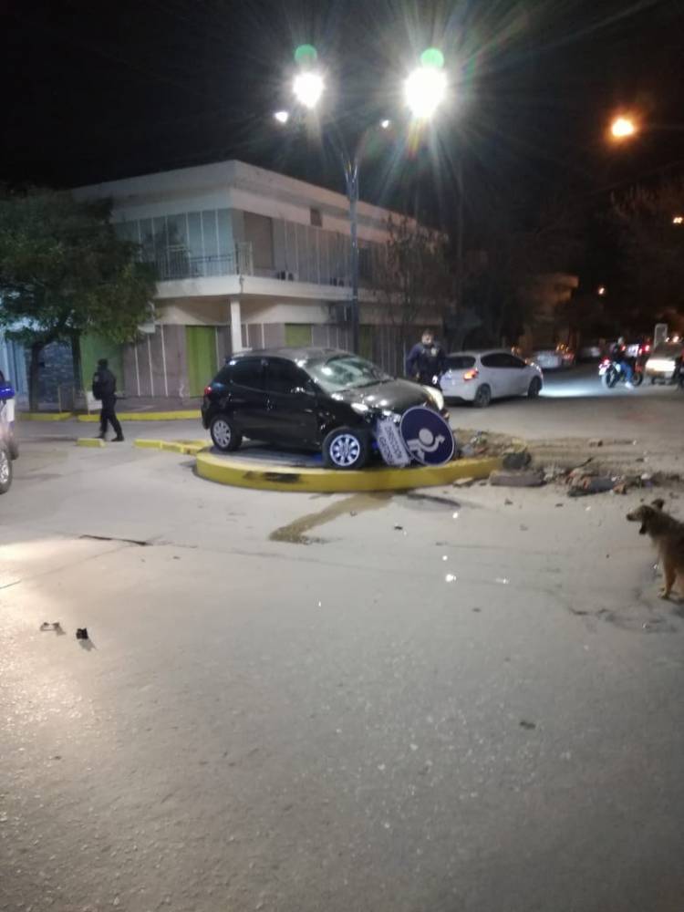 Accidente con daños materiales