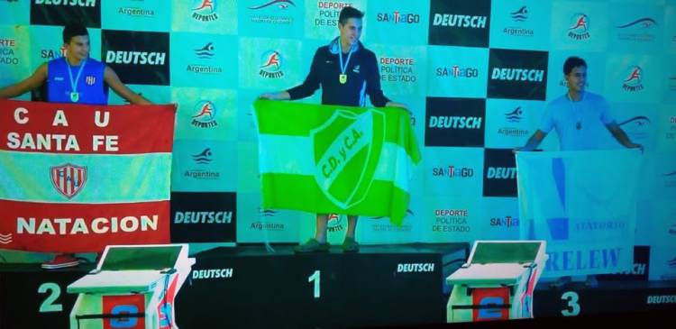 Arroyitense campeón Nacional el Natación