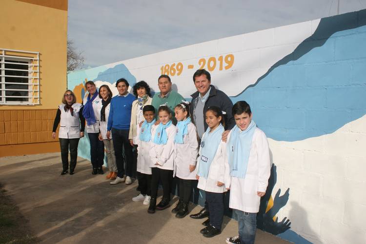 Arroyito festejó el Día de la Bandera Nacional