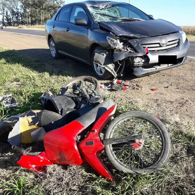 Un Hombre de 54 años perdio la vida en la Ruta 19 entre Arroyito y La Curva