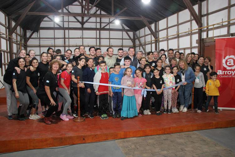 Se inauguró el nuevo espacio de la Escuela Municipal de Folclore