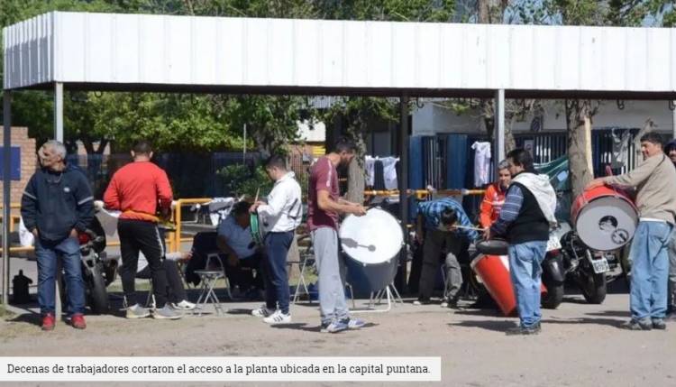 Despidos y protesta en Arcor en San Luis
