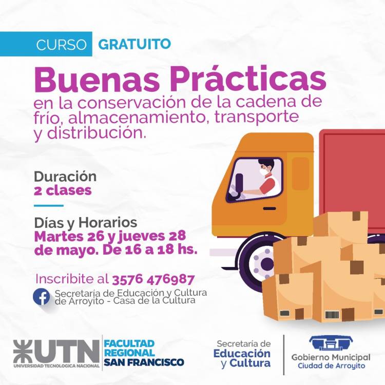 SE DICTARÁN TRES NUEVOS CURSOS GRATUITOS
