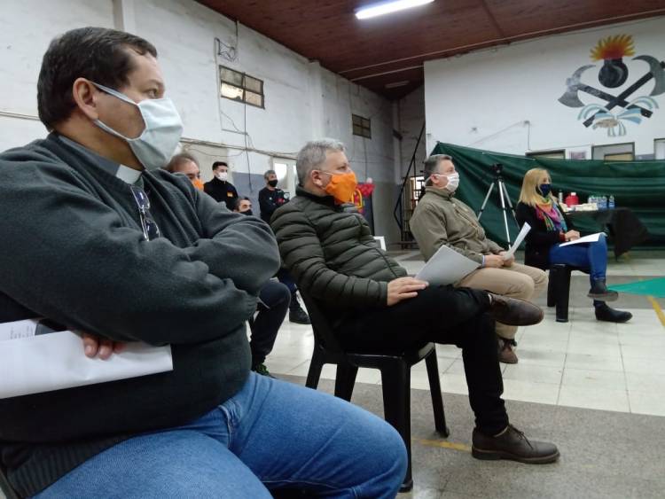 PRESENTACIÓN DE PROTOCOLOS POR PARTE DE BOMBEROS VOLUNTARIOS