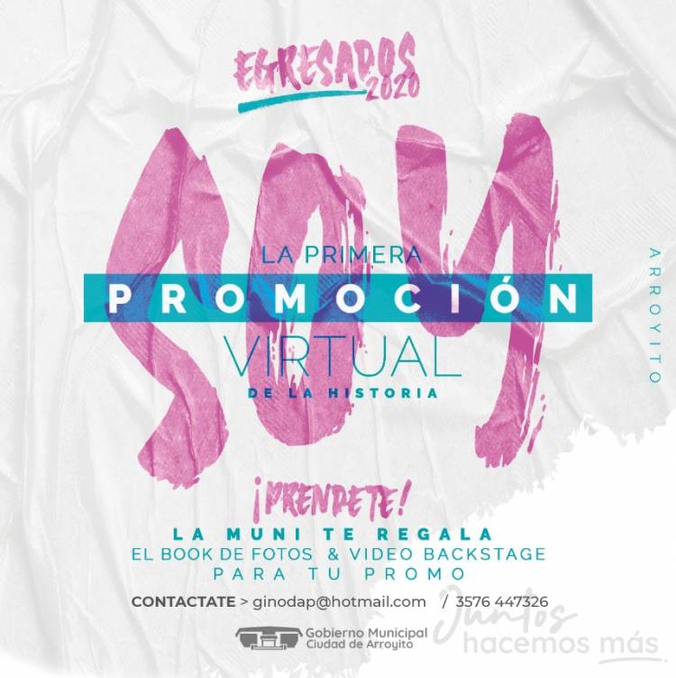 REGALO DEL GOBIERNO MUNICIPAL A LAS PROMOCIONES DEL 2020