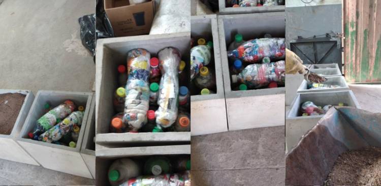 EL MUNICIPIO Y LA ESCUELA ESPECIAL CAROLINA TOBAR GARCÍA CONFECCIONAN BANCOS ECOLÓGICOS