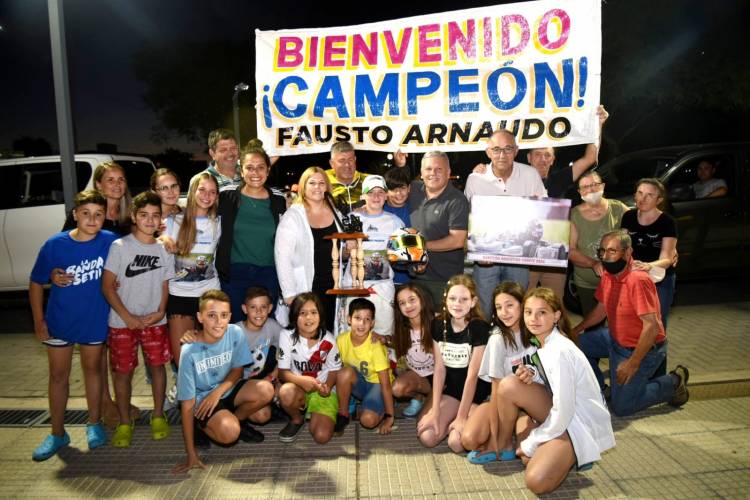 FELICITACIONES FAUSTO ARNAUDO, CAMPEÓN ARGENTINO DE KARTING 2021