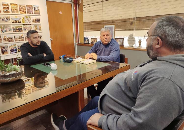 EL INTENDENTE BENEDETTI SE REUNIÓ CON REPRESENTANTES DEL SINDICATO STIA