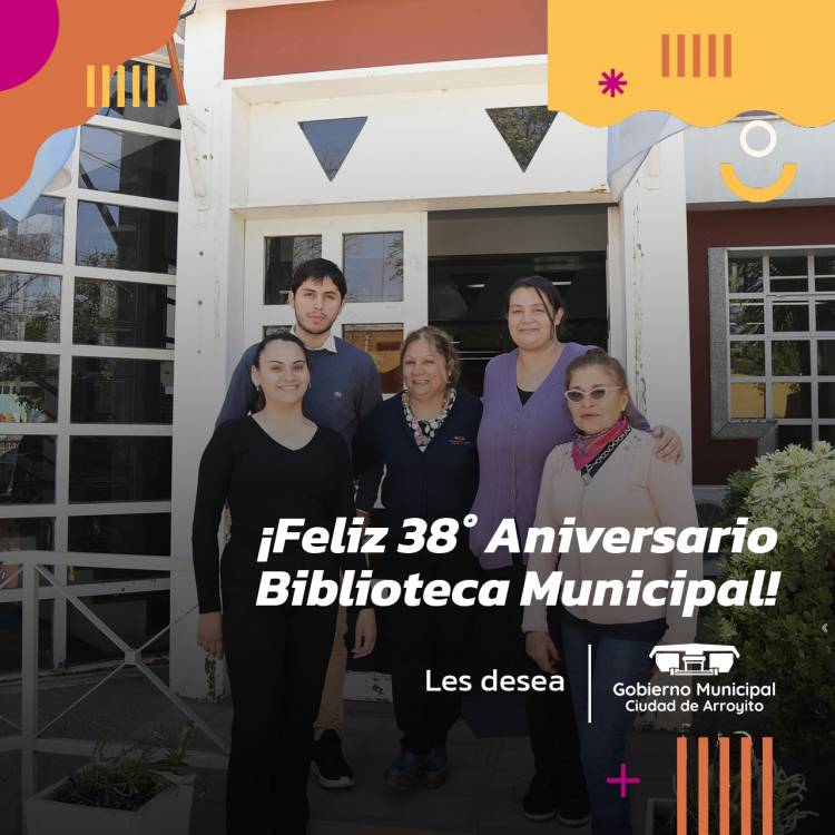 ¡FELIZ 38° ANIVERSARIO BIBLIOTECA MUNICIPAL POPULAR ALMAFUERTE!