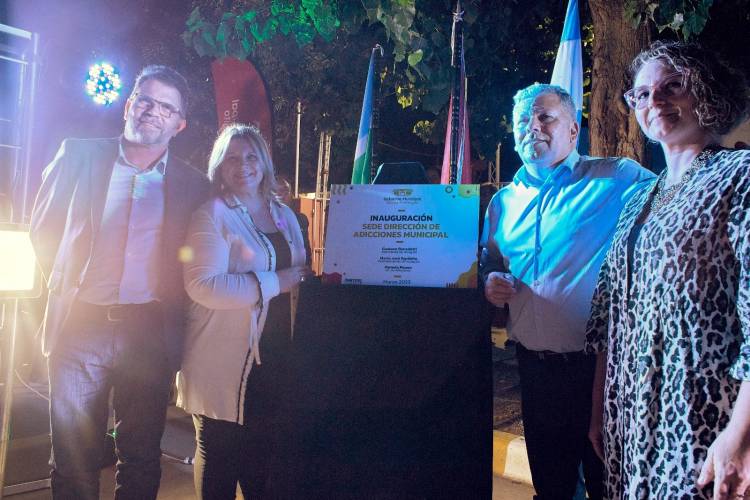 ARROYITO YA CUENTA DESDE EL AÑO 2020 CON EL CENTRO ASISTENCIAL Y AHORA INAUGURÓ EL EDIFICIO DE LA DIRECCIÓN DE ADICCIONES